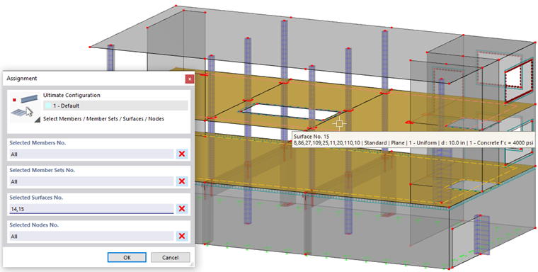 Assigning Objects to Configuration Graphically