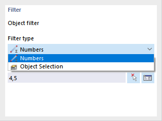 Defining Filter Type