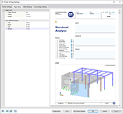 Tab "Page Setup" in Dialog Box "Printer & Page Settings"
