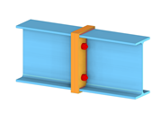 Steel Connection of 2 Members