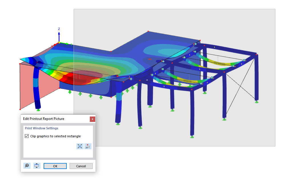Defining Area for Printout in Graphic
