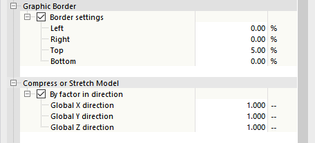 Adjusting Graphic Border