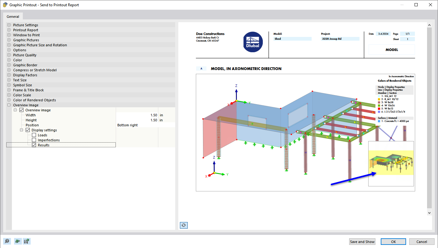 Adjusting Overview Image