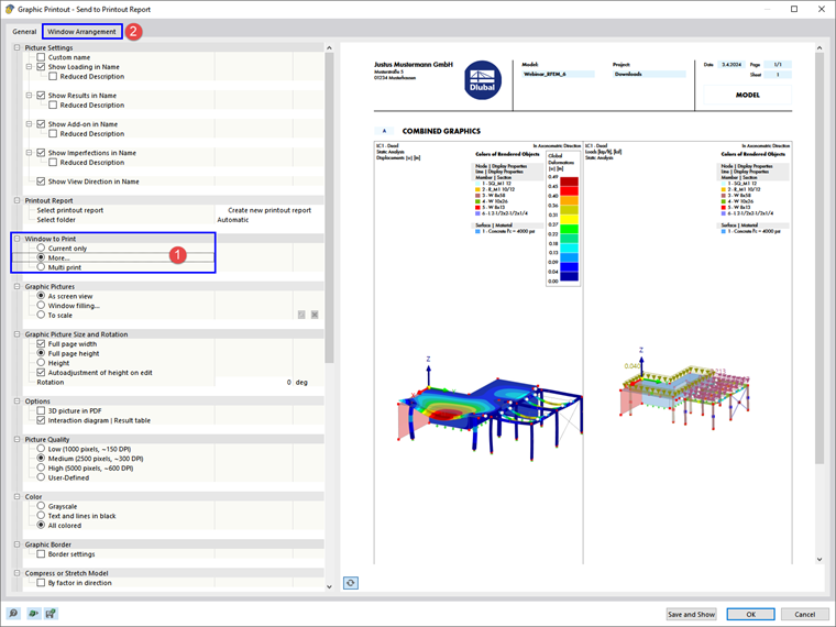 Printing Several Windows
