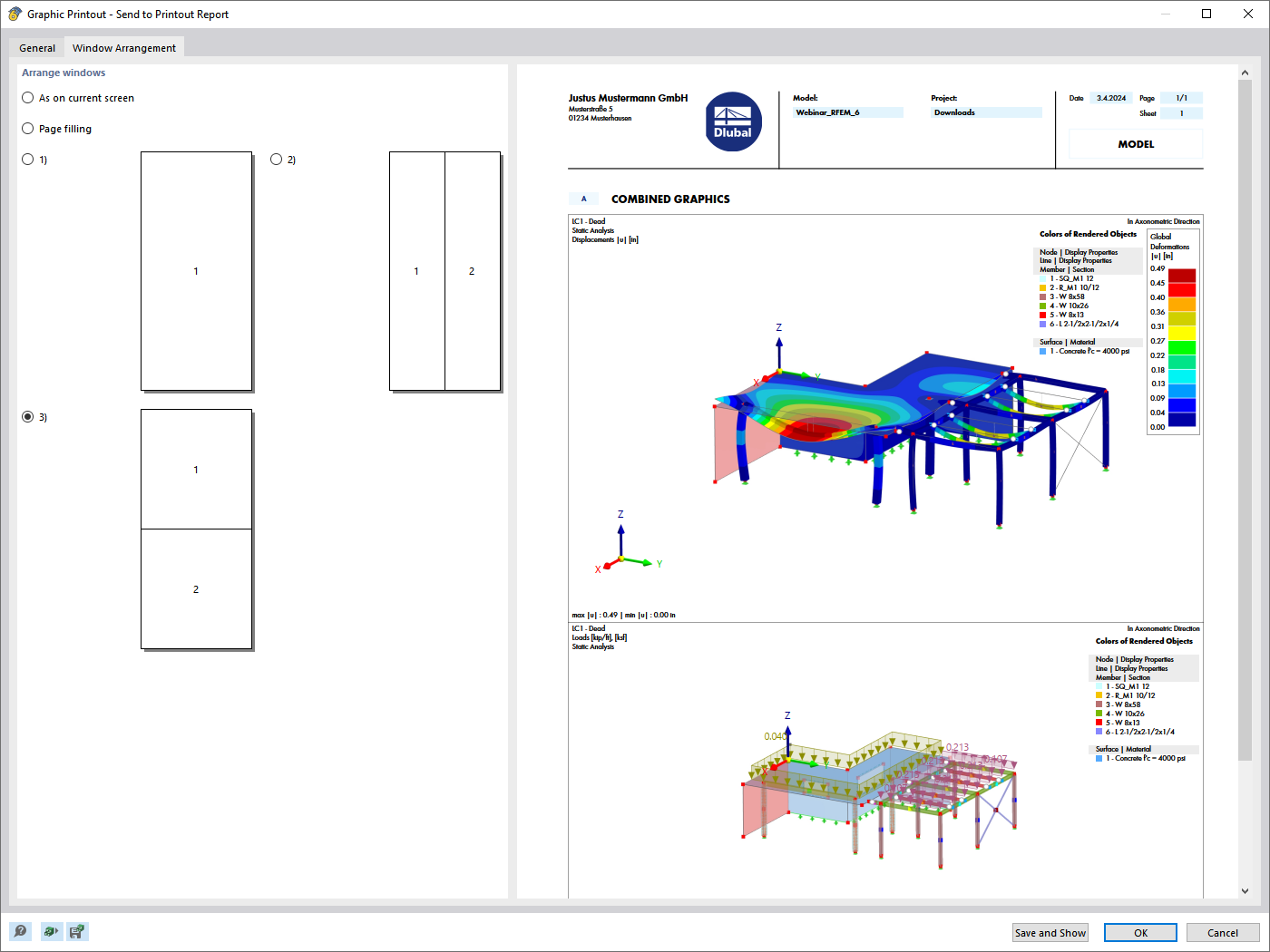 Defining Window Arrangement
