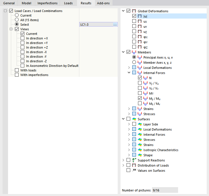Defining Results for Multi Print