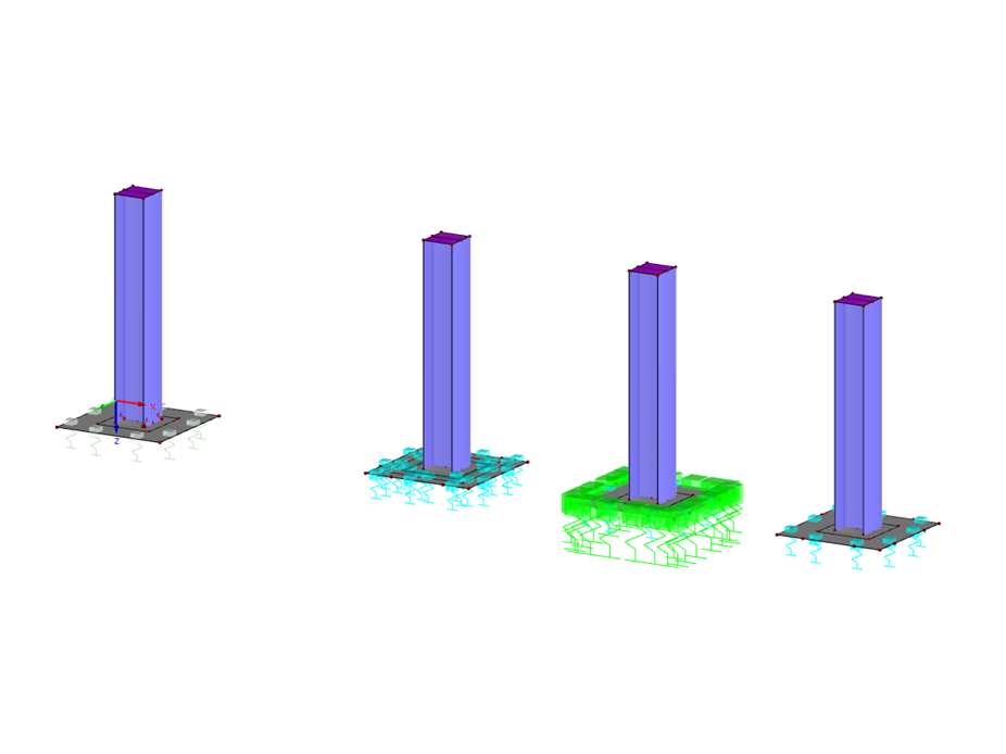 Column Contact Stresses