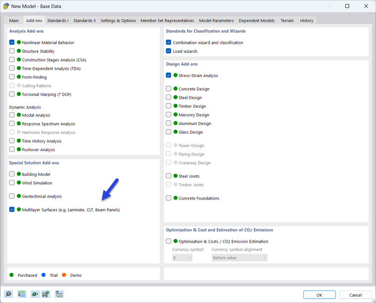 Activating "Multilayer Surfaces" Add-on