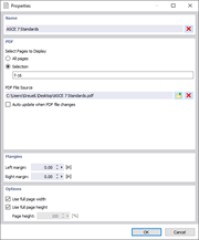 Integrating PDF File