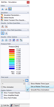 Option Edit Object, Master Time Layer