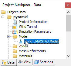 Project Navigator - Data