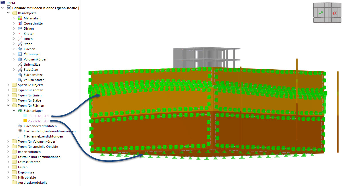 Soil Massif | Generated Support of Boundary Surface