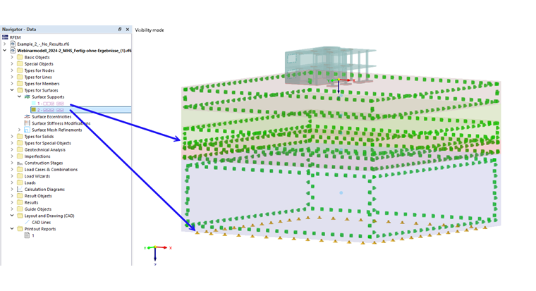 Soil Massif | Generated Support for Boundary Surfaces