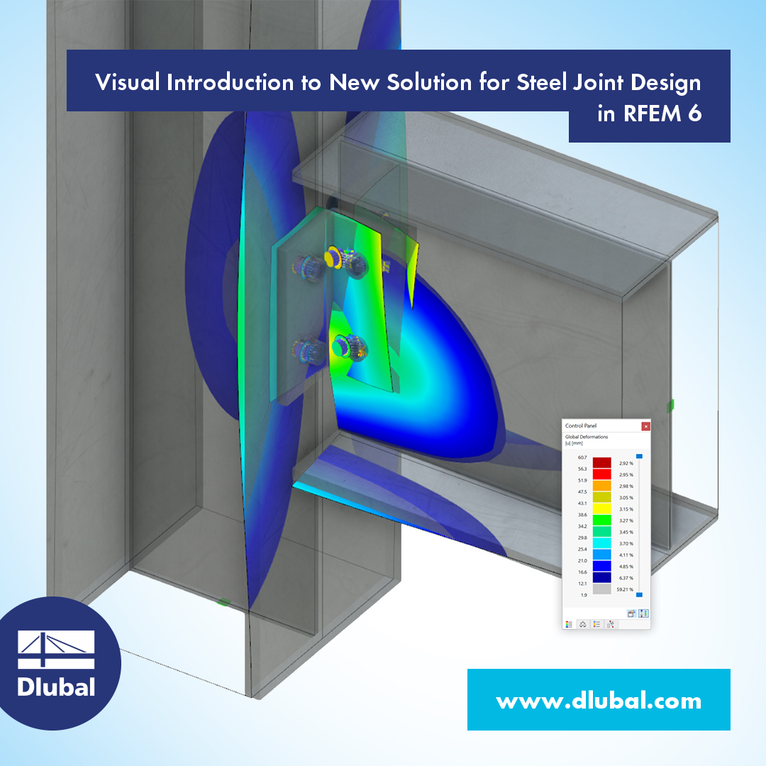 Visual Introduction to New Solution for Steel Joint Design in RFEM 6