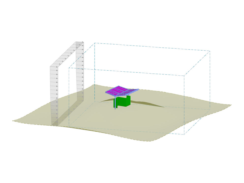 Canopy with Wind Loads from RWIND 2