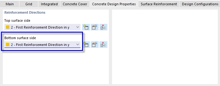 Reinforcement Directions of Slabs