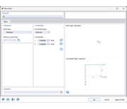 Dialog Box "New Point"