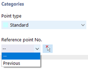 Selecting Reference Point