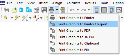 Options "Print Graphics"