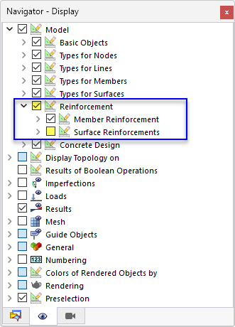 Displaying Member Reinforcement