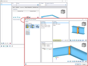 Selecting Steel Joint Template from Library