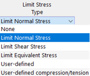 Limit Stress Type