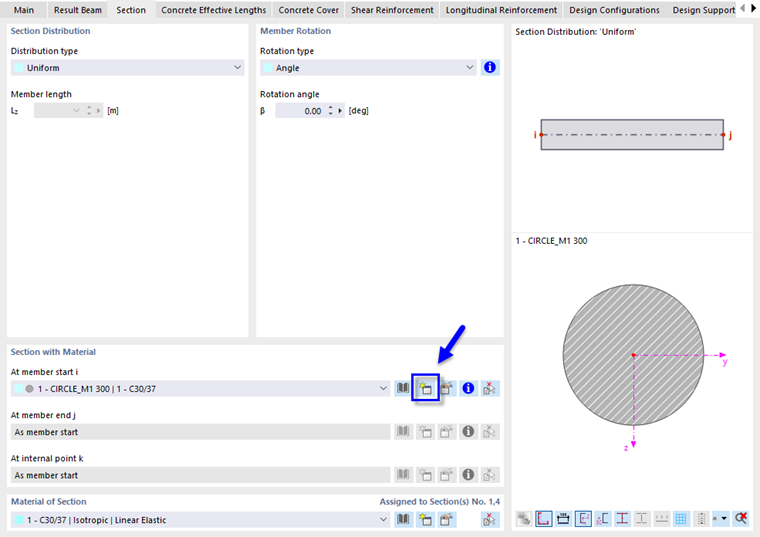 Defining New Section