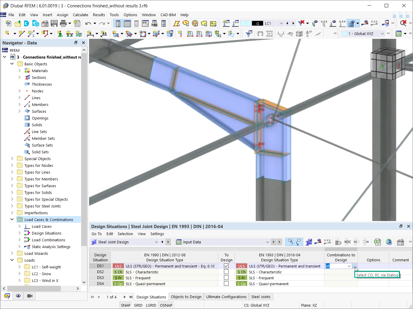 Combinations for Designing Relevant Design Situations