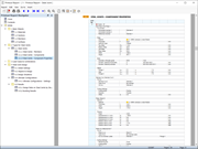 Components’ Properties in Printout Report Navigator