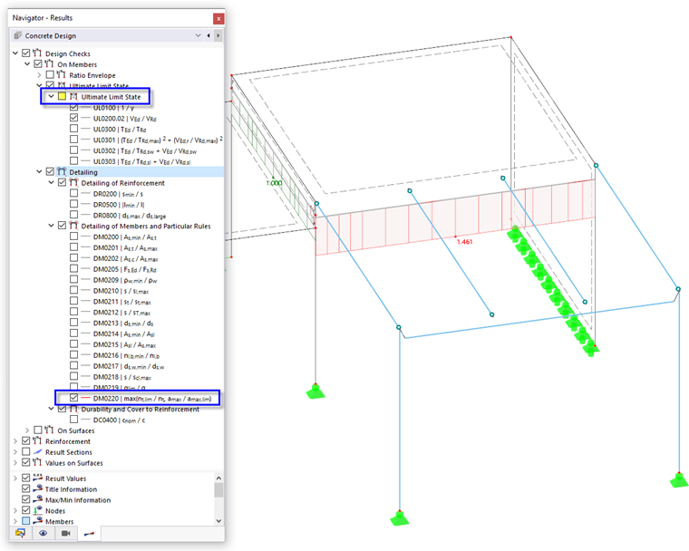 Ratios of Detailing Concerning Arrangement of Longitudinal Bars