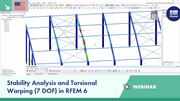 Stability Analysis and Torsional Warping (7 DOF) in RFEM 6