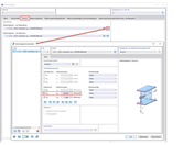 Applying Rotational Spring from Cross-Section Deformation of Principal Beam Cθ,D,k by Modifying Hinges of Secondary Beams