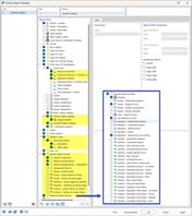 Selecting Data of Dynamic Analysis in Printout Report Manager