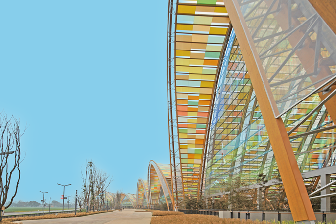 Finished Gable View (© StructureCraft)