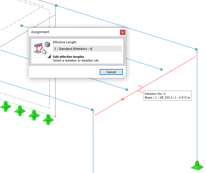 Selecting Template Member with Intermediate Nodes