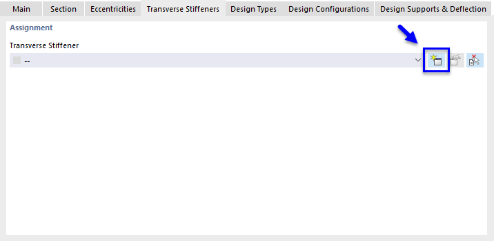 Creating New Type of Transverse Stiffener