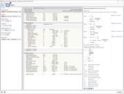Design Check Details for Bending About y-Axis, Axial Force, and Shear