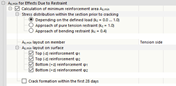 Calculation of Minimum Reinforcement Area for Effects Due to Restraint