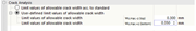 Specifying User-Defined Limit Value of Crack Width