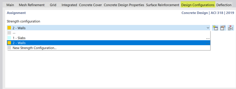 Selecting Design Configuration