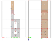Deformations in Y and X Directions