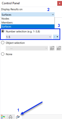Controlling Display via "Number Selection"