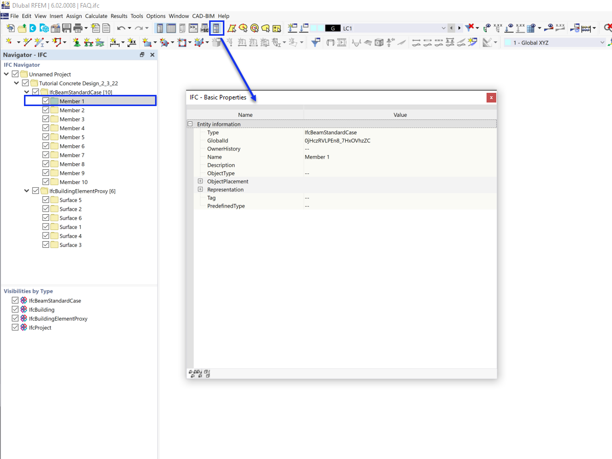 FAQ 005245 | What is the function of the "Object Properties" table?