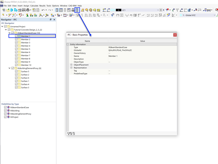 FAQ 005245 | What is the function of the "Object Properties" table?