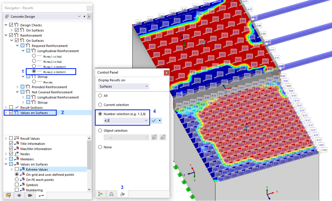 Bottom Reinforcement of Slabs in Secondary Direction