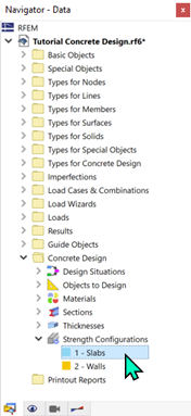 Strength Design Configurations