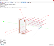 Diagram Showing Stresses of Rebars and Concrete