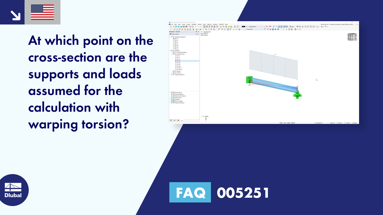 FAQ 005251 | At which point on a cross-section are the supports and ...