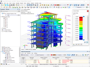 Modal Analysis Results in Graphical and Tabular Form