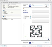 Dialog Box "Printer & Page Settings"